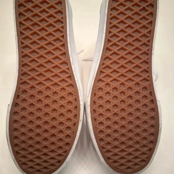 Vans Women's White High-Top Platform Sneakers - Picture 5 of 7